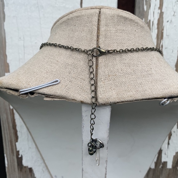 Gothic necklace moon and Star - Picture 4 of 7